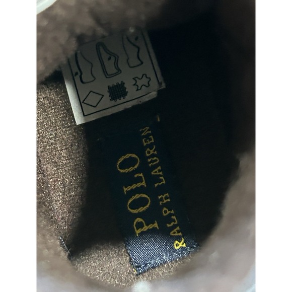 Ralph Lauren Polo Bear Ranger HI II Boots Leather Dark Brown Boys Size 8 M New - Picture 11 of 16